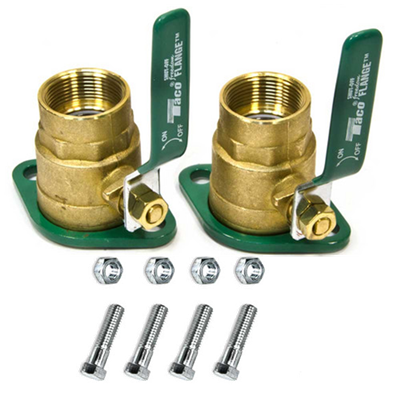 SHUT-OFF FLANGE KIT 1-1/2IN NPT (0012)